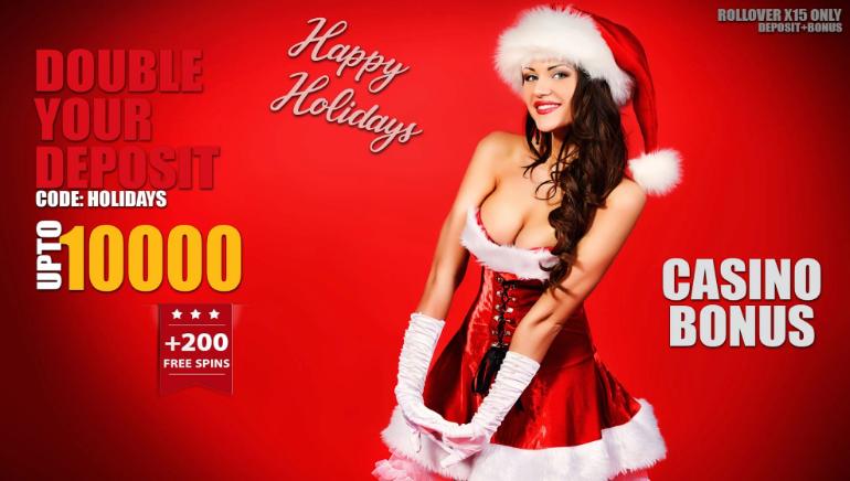 Otpakujte $10,000 u bonusima i 200 besplatnih okretaja uz PH Kazino Prazničnu Promociju